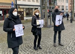 Lockdown Mahnwache Verzweiflung Bei Friseuren In Jena 00022